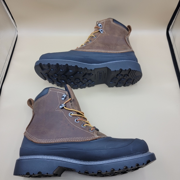 Wolverine Floorhand Steel Toe Swamp Boots Men's Size 9.5 M Brown Black Work Boot - Picture 12 of 13